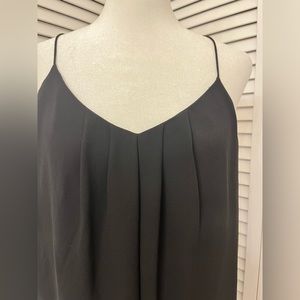 Loose blouse button back halter style